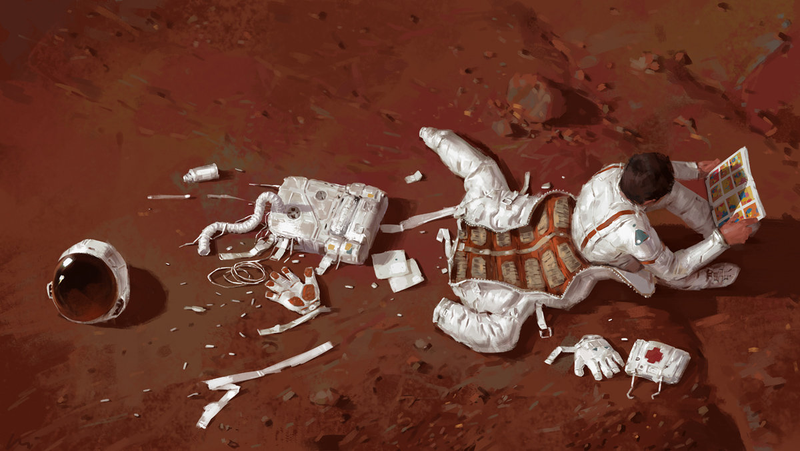 Illustration for article titled Comic Book Terraforms Mars